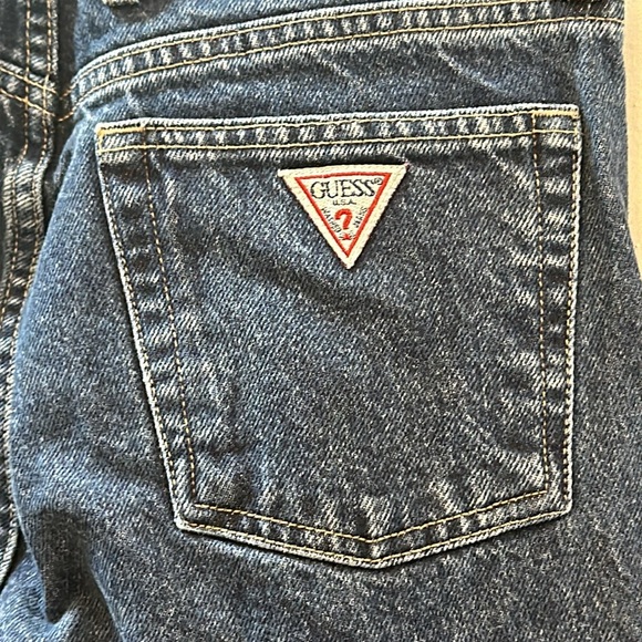 Guess VINTAGE Straight Leg Jeans women’s size 28 - Picture 6 of 8
